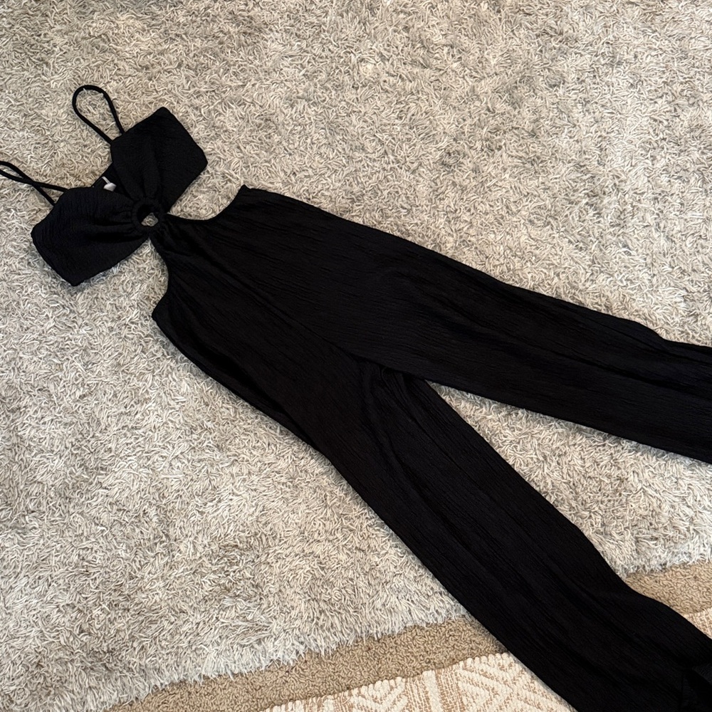 Windsor Black Cutout Jumpsuit